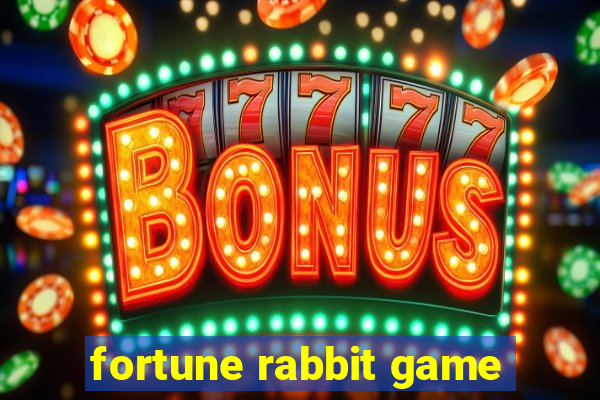 fortune rabbit game